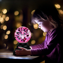 Plasma Lampe - Ø8,3 cm, ideel til børn og dem med en legende sjæl
