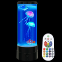 Fiskelampe RGB 30cm høj - Ø11 cm til børn og barnlige sjæle