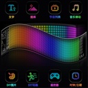 Pixel matrix panel 16x96 LED-display med Bluetooth-forbindelse og strømforsyning via 5V USB-port