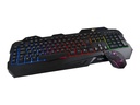 Havit HV-KB558CM Tastatur og mus-sæt Membran Regnbue Kabling Nordisk
