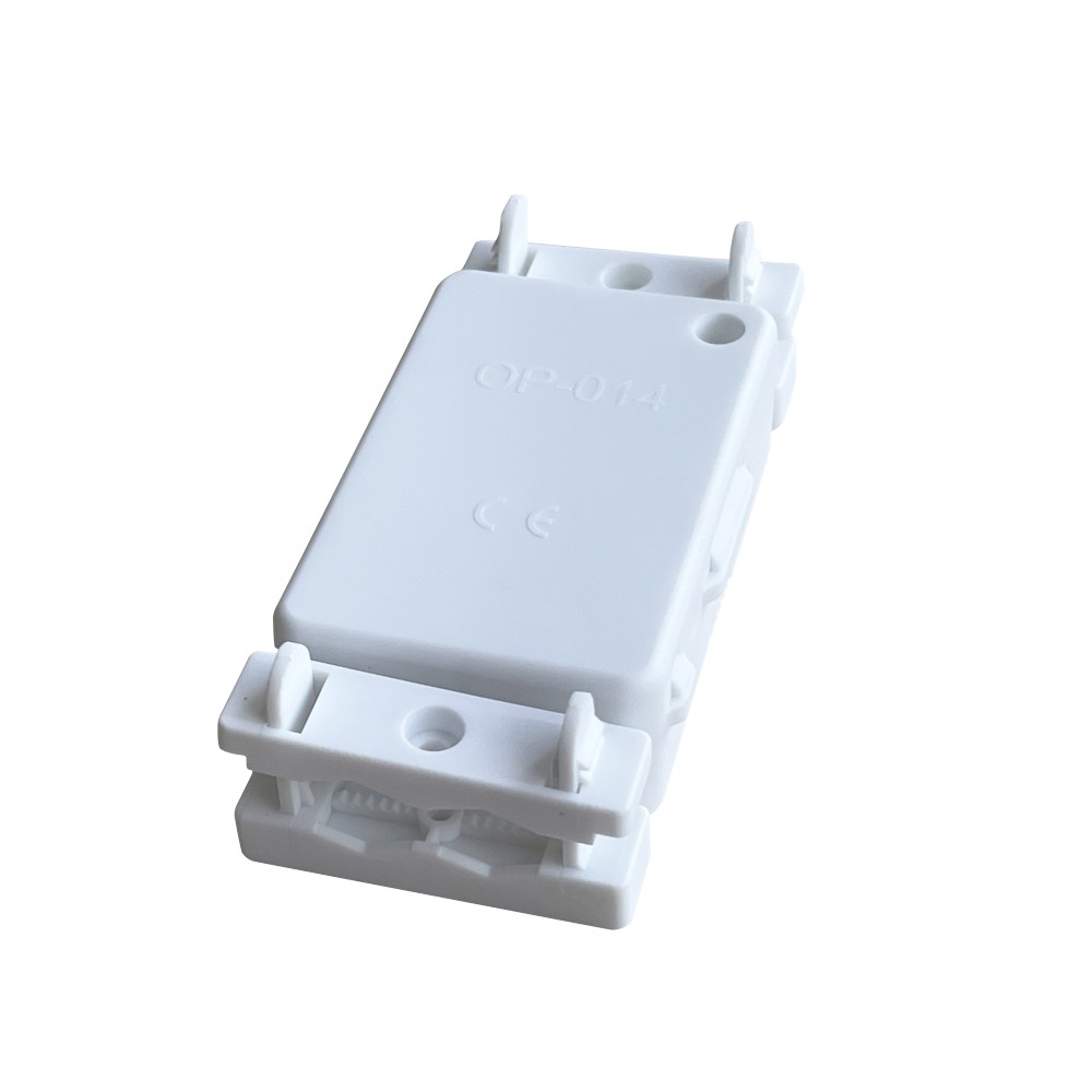 Smart samleboks, hvid - Med klemrække og aflastning, IP20 indendørs