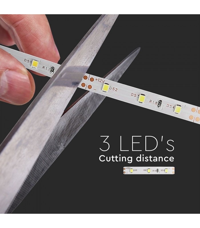 60 3.6W LED STRIP LIGHT gul lys