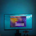 PC Sync LED Strip 24' Skærm 3 Sider - RGBIC, USB, 60 LED/m, 10W/m