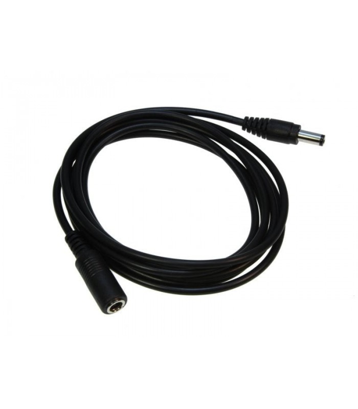DC Forlængerkabel - 300 cm, 5V-48V, sort