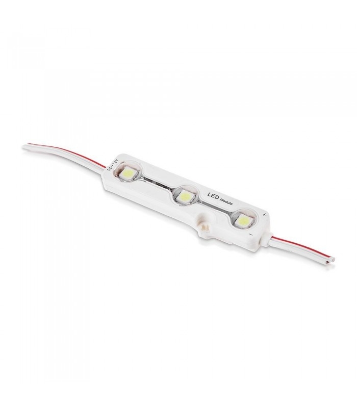 Vandtæt LED modul - 0,9W, 3000K IP67, Perfekt til skilte og special løsninger