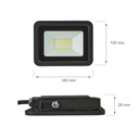 30W LED Projektør 3000K 2600 Lumen