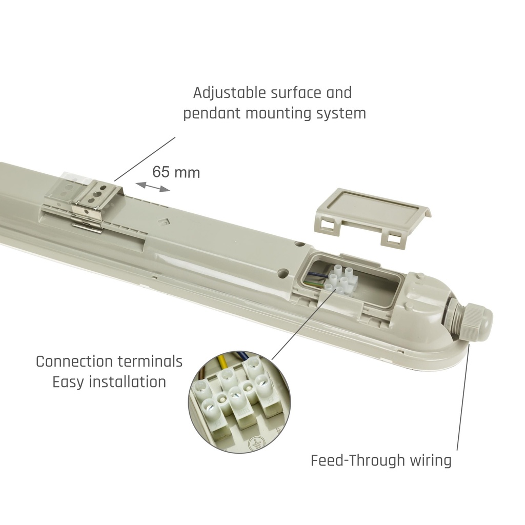 Limea LED 52W armatur 150 cm 4000K