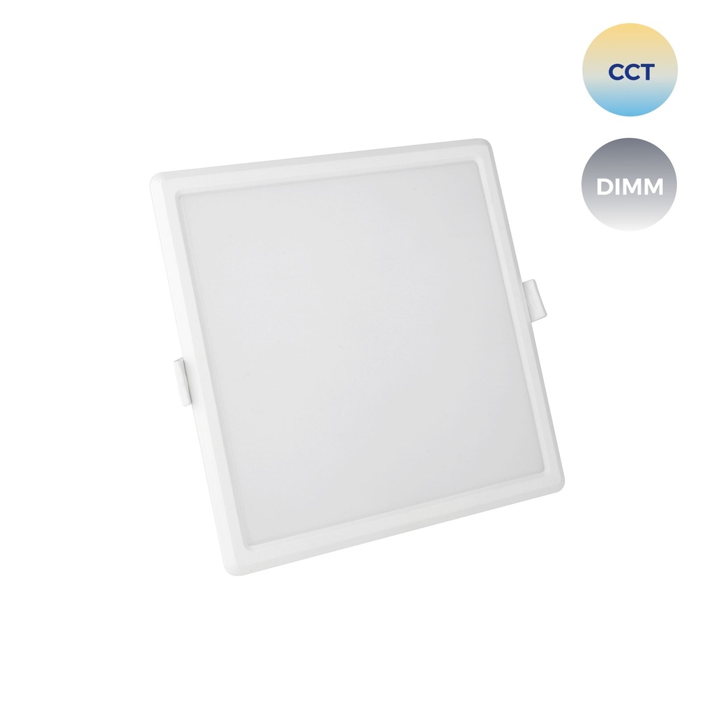 12W Led indbygnings panel 162*162mm med Justerbar kelvin