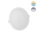 12W Led indbygnings panel Ø 162mm med Justerbar kelvin