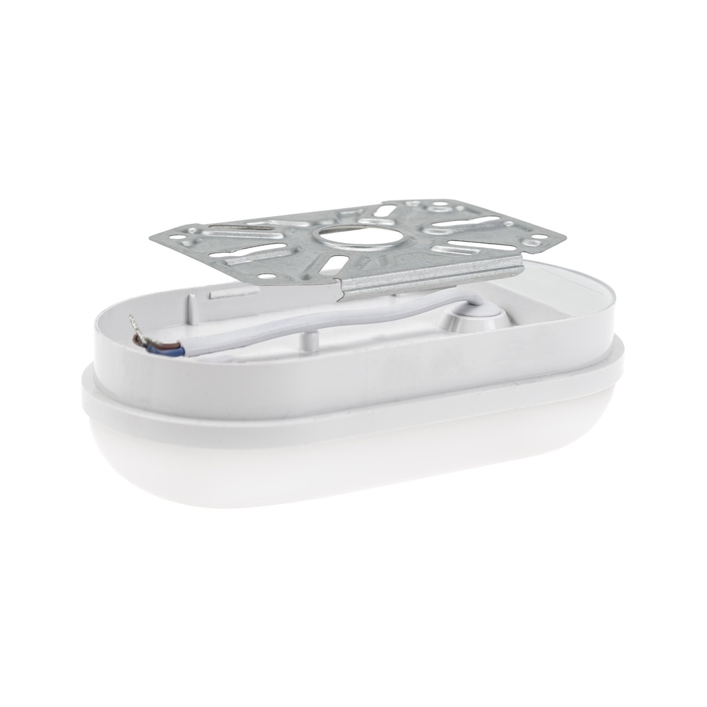 8W LED lampe 4000K Oval