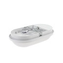 20W LED Væglampe med sensor, 4000K