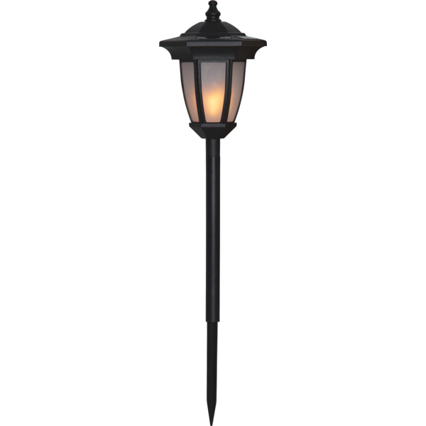 Star Trading Flamme 4-i-1 solcellelampe-sort