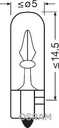 Osram original instrumentbelysnings pære