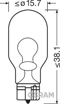 Osram Original blinklys pære