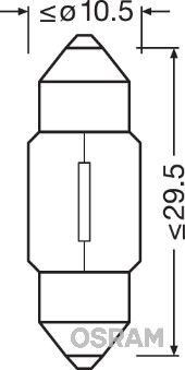 Osram Original Kabinelys pære