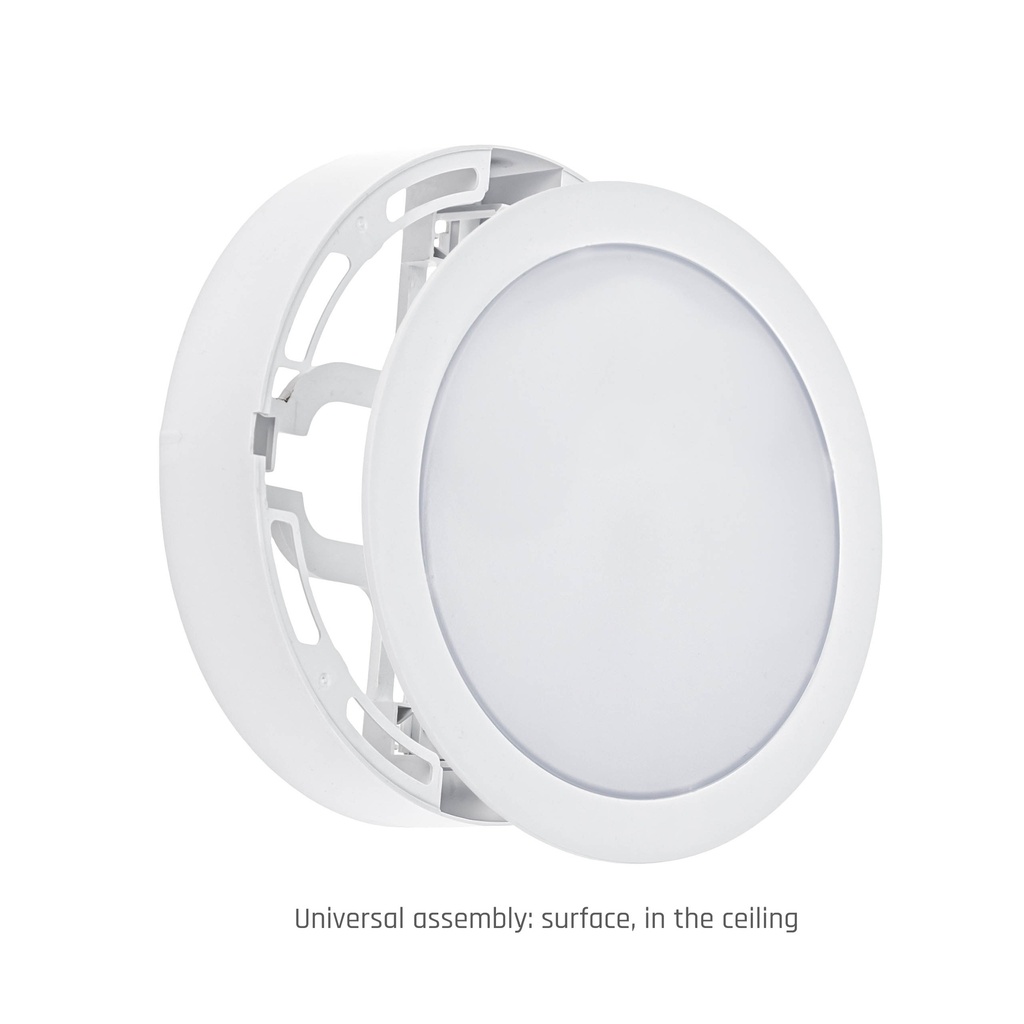 ALGINE Downlight 2-i-1 til overflade eller indbygning 12W 1150Lm 230V