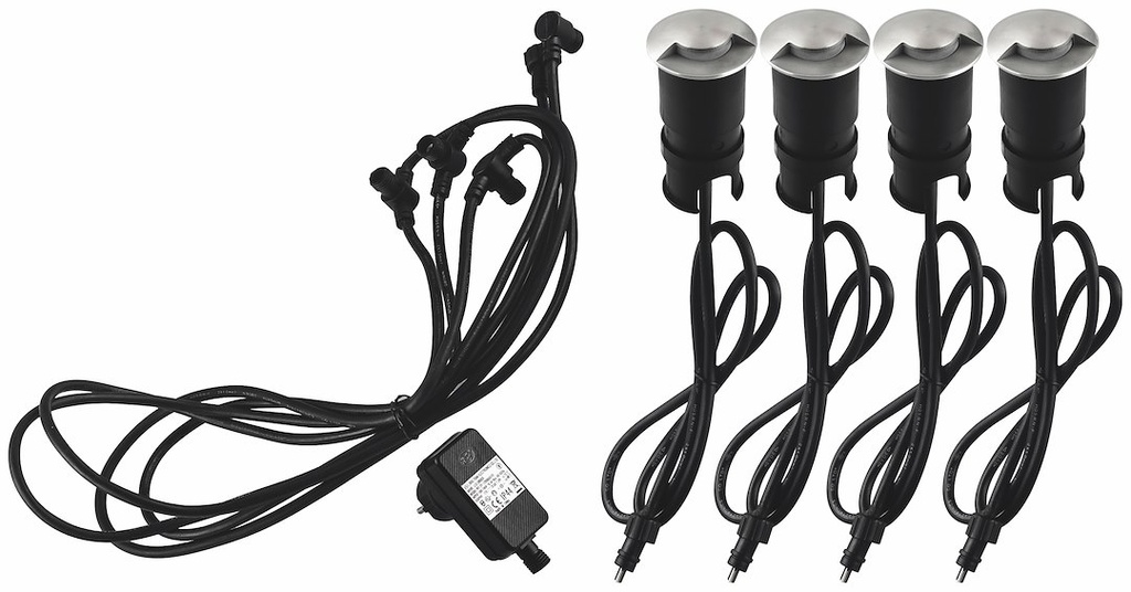 Nedgravningsspot Tellus 1 LED-Kit
