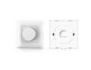 LEDlife rWave CCT drejedæmper til væg - 1 zone, dæmp + CCT, batteri, inkl. holder