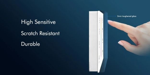 LEDlife rWave vægmonteret CCT dæmper - 4 zoner, batteri