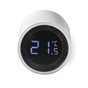 ZigBee Trådløs radiatortermostat - LCD, Hvid