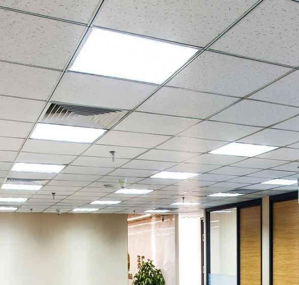 V-Tac 60x60 LED panel - 36W, 3820lm, 105lm/w, hvid kant