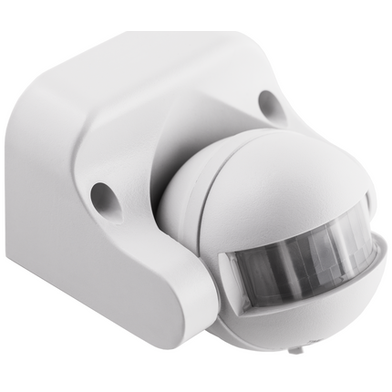 Bevægelsessensor Hvid 180° - 12 meter - IP44 - LED 300W