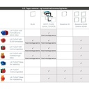 LK Fuga ramme Softline 63 1m - stålmetallic