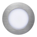 Indbygningsspot Leonis 2700K, 3-kit, nikkel, IP65
