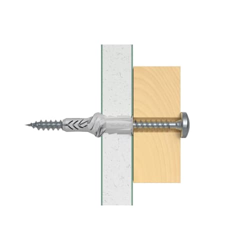 fischer UX 6 x 35 R allround dybel med krave, 50 stk.