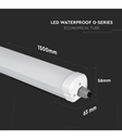 V-Tac vandtæt 48W komplet LED armatur 150cm