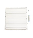 LEDlife 60x60 bagbelyst LED panel - 40W, hvid kant