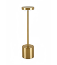 Opladelig LED bordlampe, Guld, touch dæmpbar