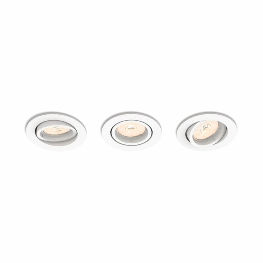 DONEGAL recessed white 3xNW 230V
