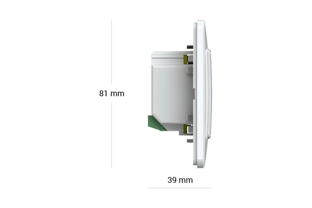 Smart Thermostat Terneo SX Gulvtermostat m. føler - Hvid
