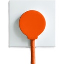 NORM flad stikprop, orange