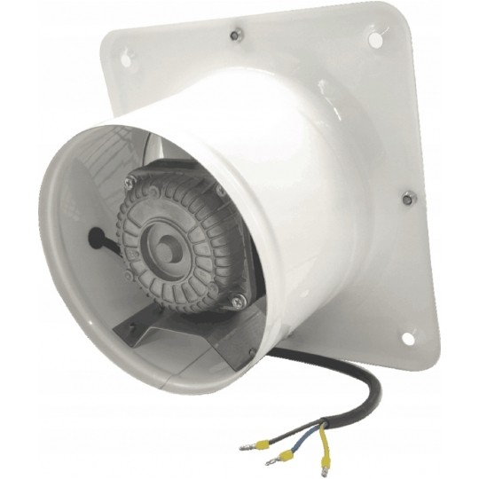 Industriel vægventilator - aRk Ø160mm 32W 185m3/t Hvid