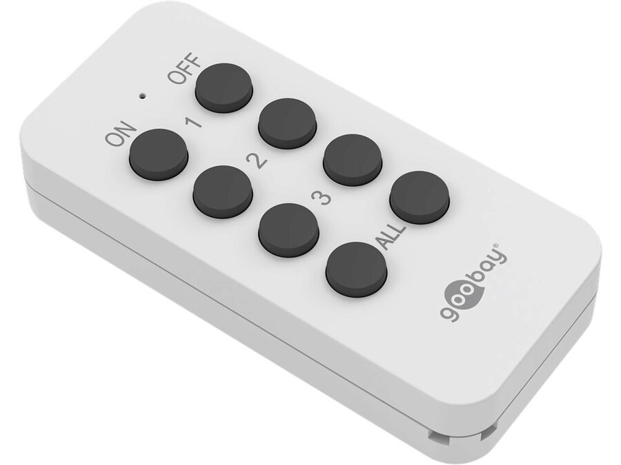 Fjernbetjent kontaktsæt - 1 kontakt + remote