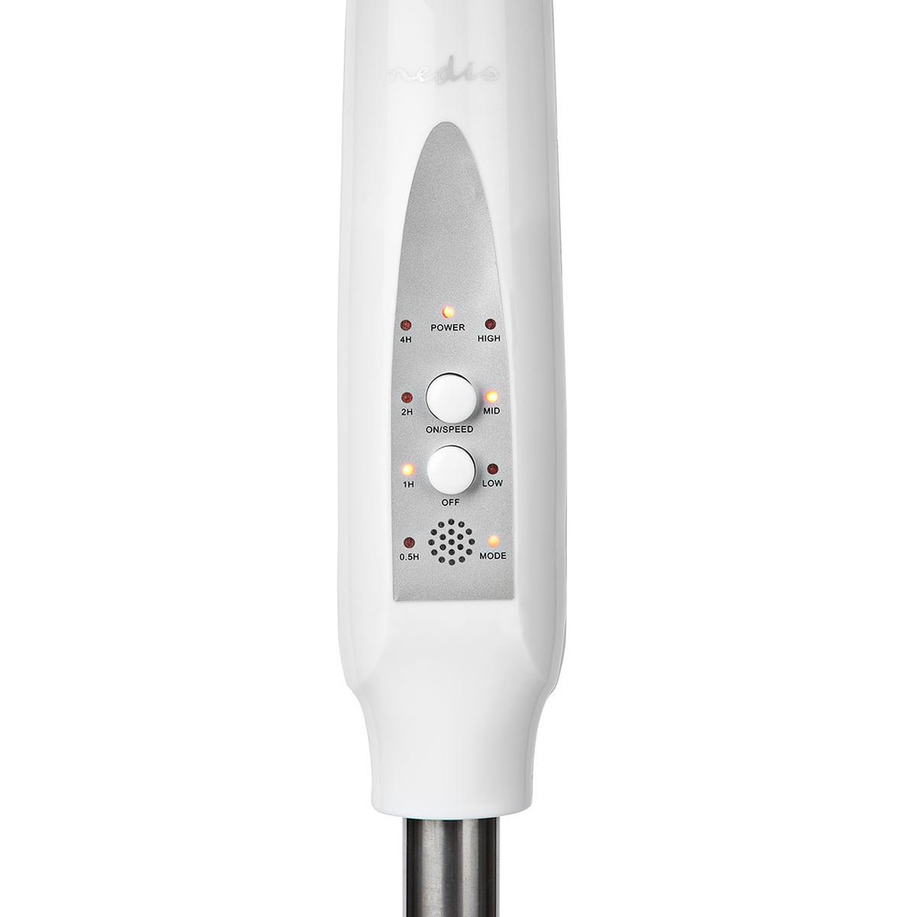 Fjernstyret gulvventilator - Højdejusterbar, Ø40cm