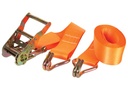 Skralde bagagerem m. kroge - 4,5m x 50mm, maks. 680kg