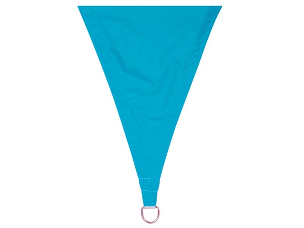 Trekantet solsejl - 3,6x3,6x3,6m Himmelblå