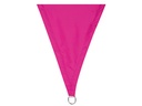Trekantet solsejl - 3,6 x 3,6 x 3,6m FUCHSIA