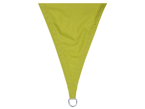 Trekantet solsejl - 3,6 x 3,6 x 3,6m LIME GRØN