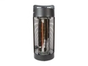 Elektrisk terrassevarmer - 1200W, IPX4, til gulv/bord, 360°