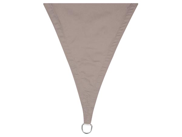 Rektangulært solsejl - 4 x 3m, VARM GRÅ