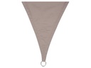 Rektangulært solsejl - 4 x 3m, VARM GRÅ