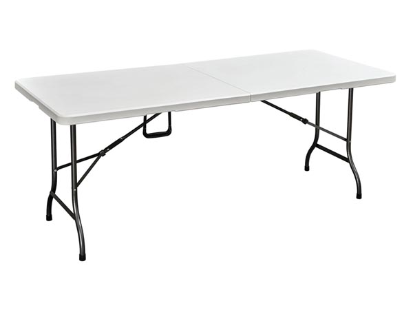 Klapbord - Hvid, 180 x 75 x 74cm