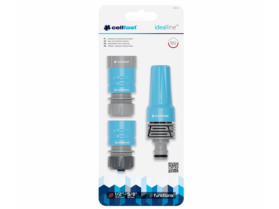 Håndsprinklersæt - IDEAL™, 1/2"-5/8"