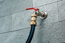 Messing quick release slangekobling - 3/4"