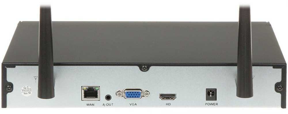 HD CCTV WIFI IP Videoovervågnings NVR - 9 kanaler, 8MP