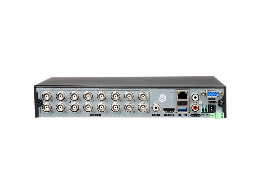 HD CCTV Hybridoptager - 16 kanal (TVI/CVI/AHD/Analog/IP) 8MP
